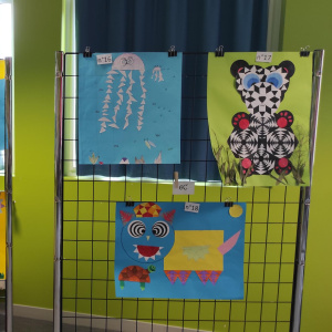 Expo géométrie au foyer
